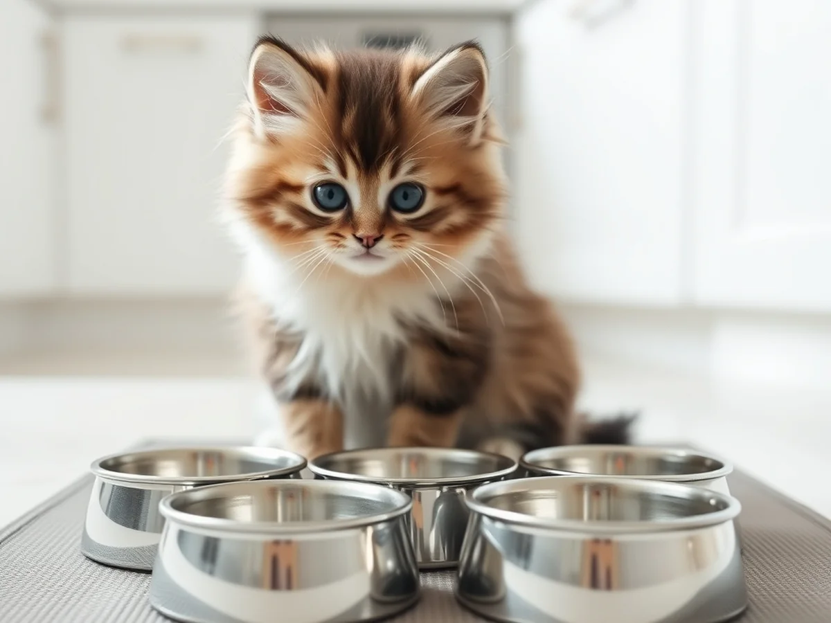 First Week Feeding Schedule - bringing home a siberian kitten first week