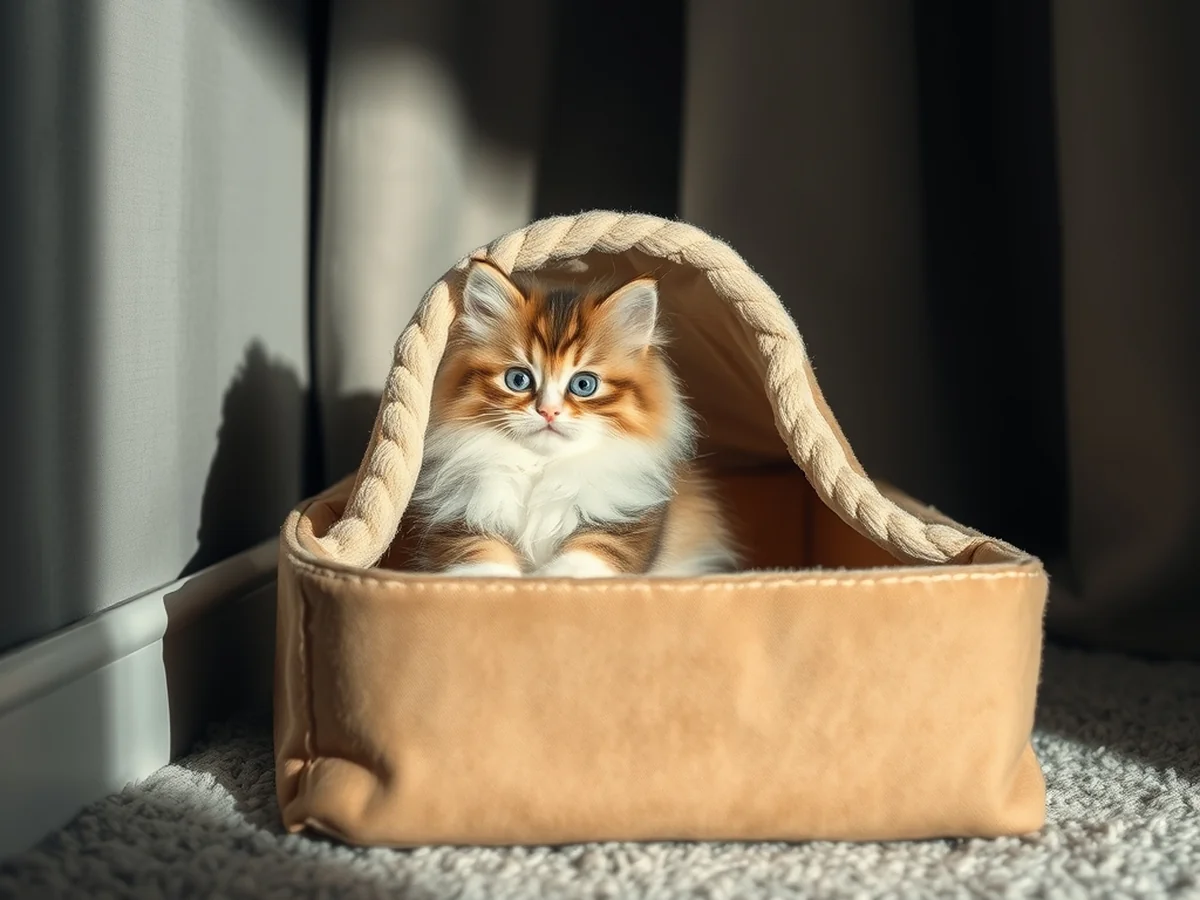 Handling First Week Stress - bringing home a siberian kitten first week