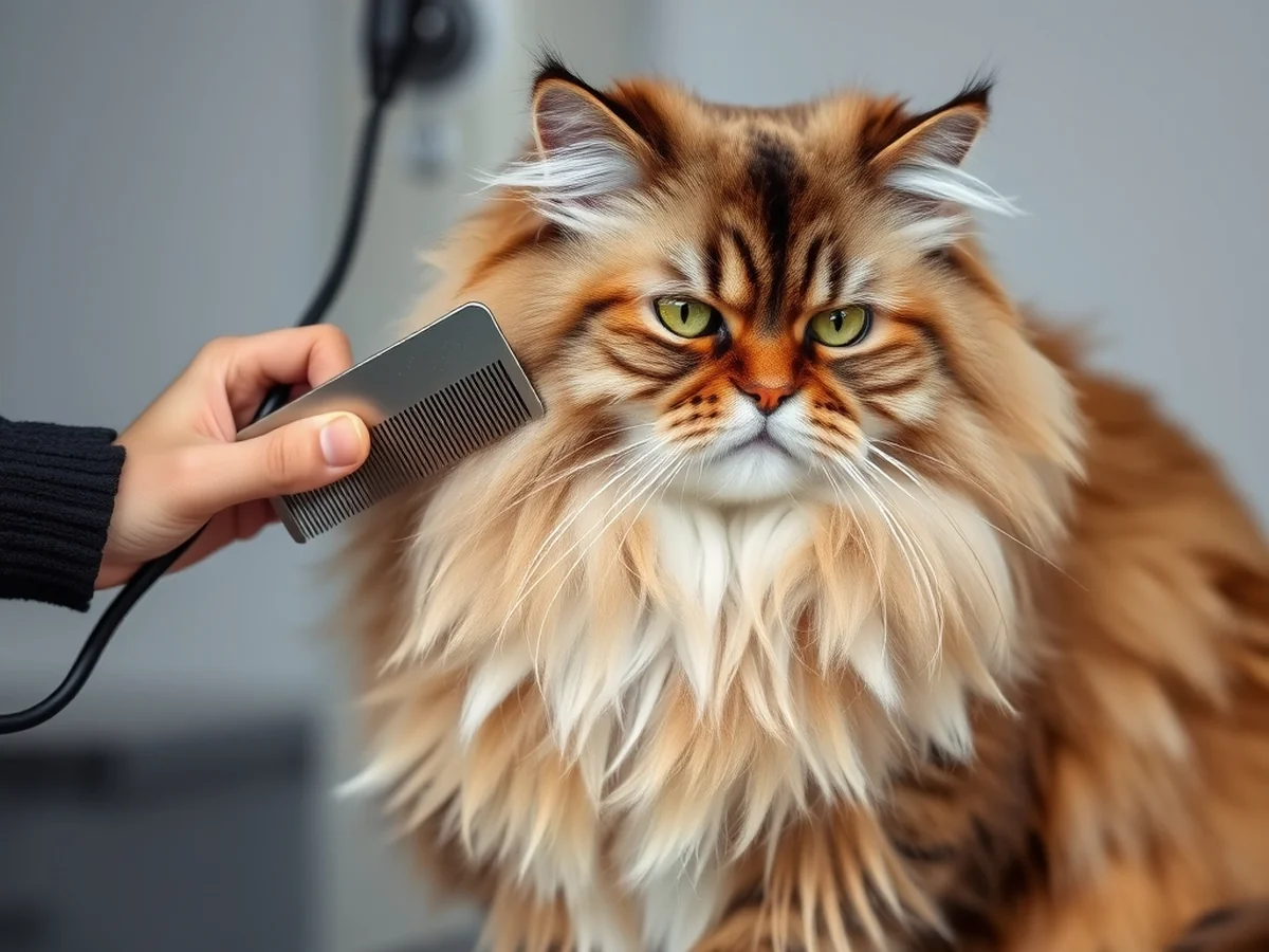 Grooming Routine Essentials - siberian cat shedding