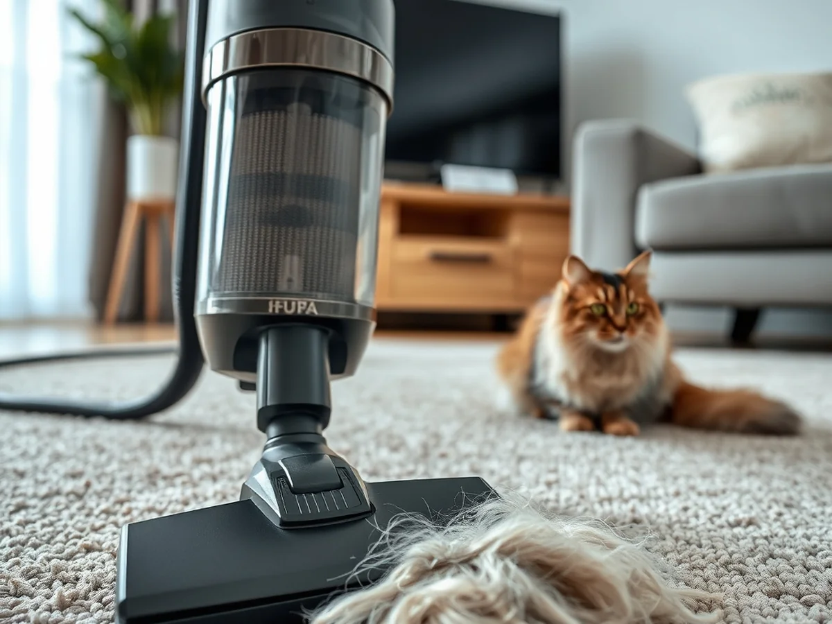 Managing Hair at Home - siberian cat shedding