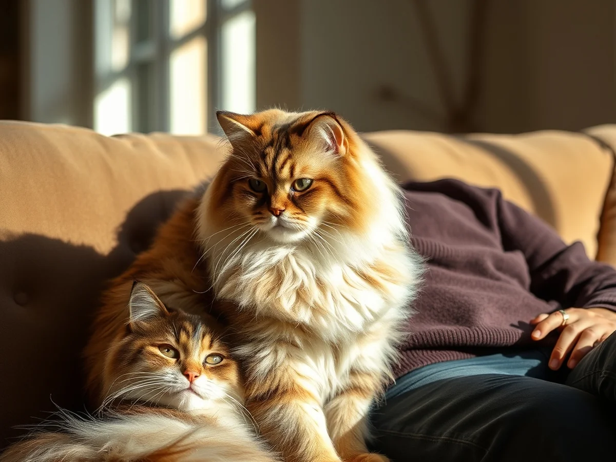 Affectionate Nature and Bonding - siberian cat temperament personality