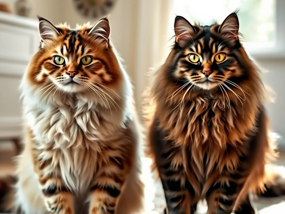 Choosing Between These Breeds - siberian cat vs norwegian forest cat